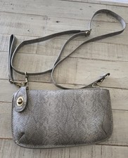 JOY SUSAN GRAY SNAKESKIN