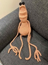 Crocheted Marcus the Worm