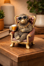 Cool monkey ornament - cool, in