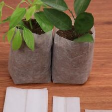 100PCS Plant Grow Transplant Seedling Pots Non woven Nursery Bag Biodegradable