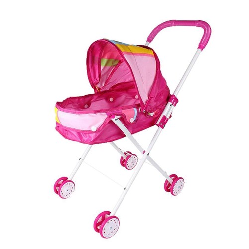 Cute foldable with hood - with, pink