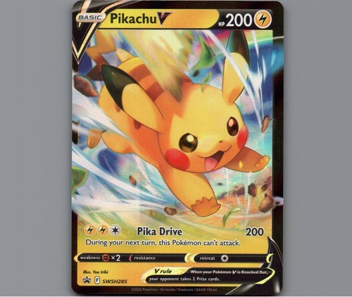 Pokémon tcg pikachu - pikachu, v