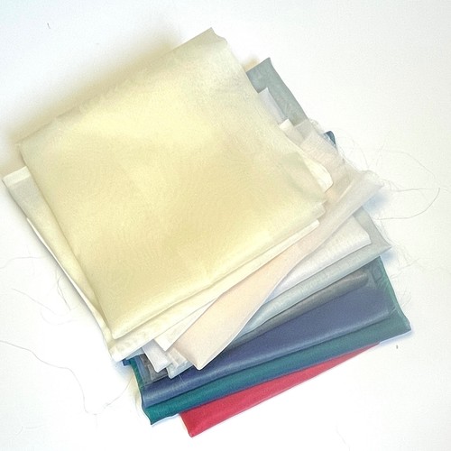 Silk organza fabric - plus, a