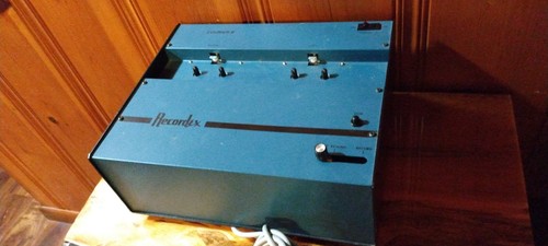 Vintage recordex courier - recordex, ii
