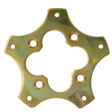 Wheel Adapters, 4x130 5x205,  Drum Brakes Only, Pair VW Beetle Karmann Ghia