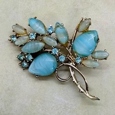 Large Vintage Brooch Signed