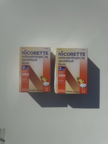 Nicolette gum 2mg fruit chill - fruit,