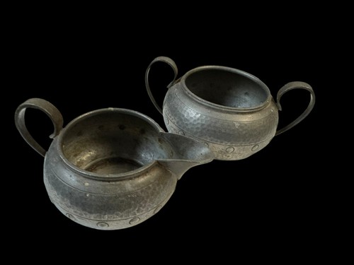 Vintage milk jug - &, sugar