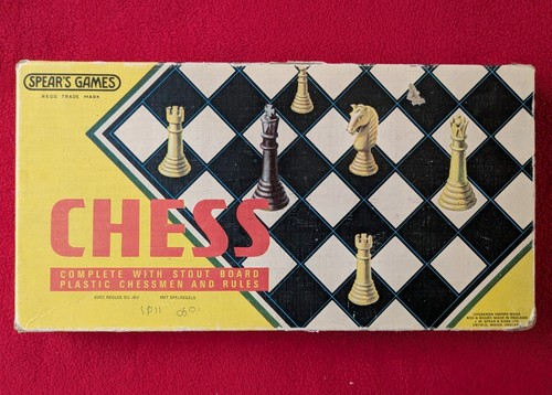 Vintage spear games chess - spear's,