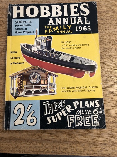 Hobbies annual 1965 rare - hobbies,