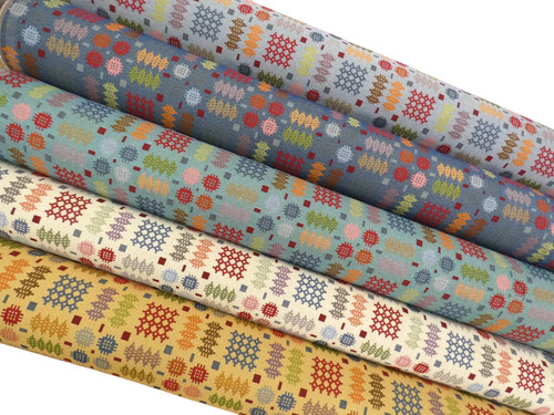 Welsh blanket style tapestry - welsh,
