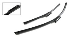 Front Flat Wiper Blades Set