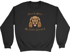 Dog Pet Lover Sweatshirt Mens