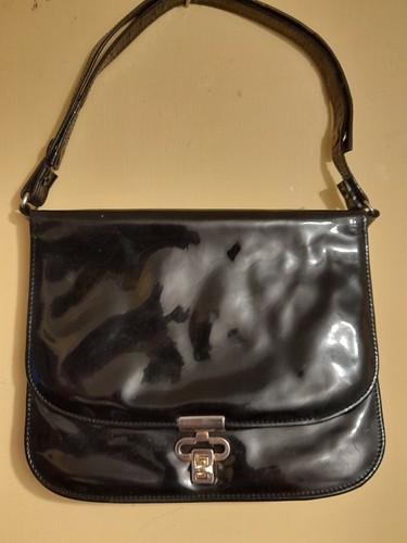 Vintage eros leather handbag - ,