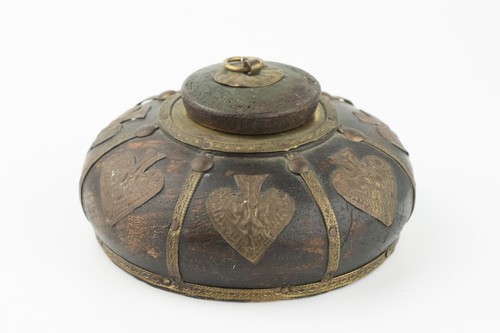 Anqitue wood brass - wood, &