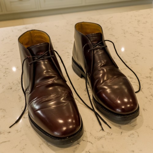 Church ryder leather boots - leather,