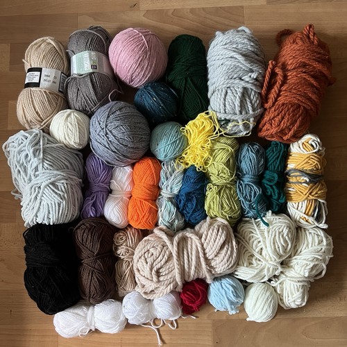 Assortment wool yarn - assortment, of