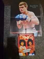 RING BOXING MAGAZINE, NOVEMBER 2025, EUBANK JR V BENN,INC RICKY HATTON POSTER