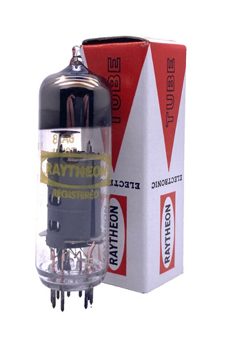 Raytheon ech81 6aj8 valve tube - raytheon,