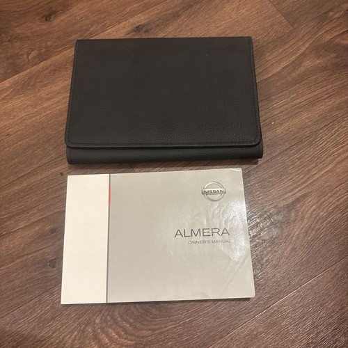 Nissan almera owners handbook - almera,