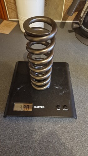 Titanium nukeproof spring - titanium,