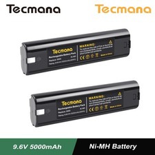 2X 9.6V 5Ah Ni-MH Battery For