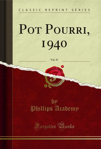 Pot pourri 1940 - pot, 1940,