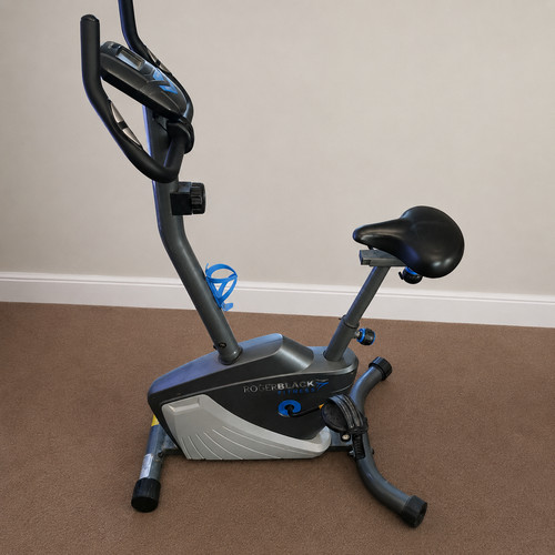 Roger black exercise bike - black,