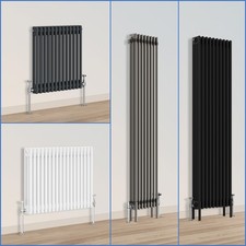 Traditional Cast Iron Style 2 3 4 Column Horizontal Vertical Heating Radiator UK