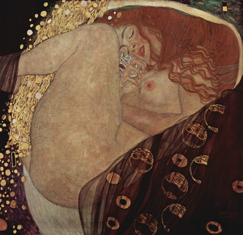 Gustav klimt danae - -,