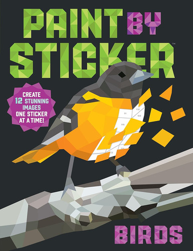 Paint sticker birds - paint,