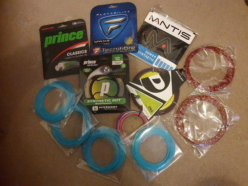Tennis strings synthtic - tennis, gut