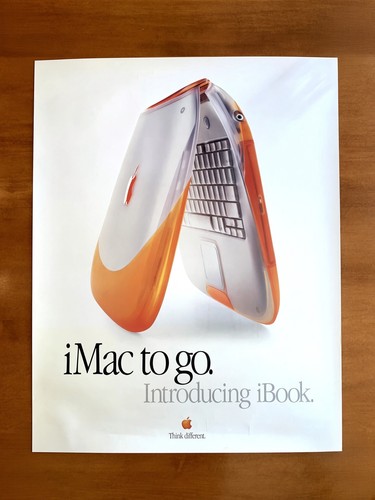 1999 apple ibook - ibook, tangerine
