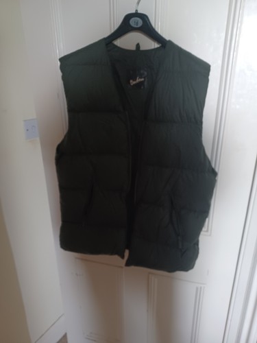 Barbour gilet mens large worn - barbour,