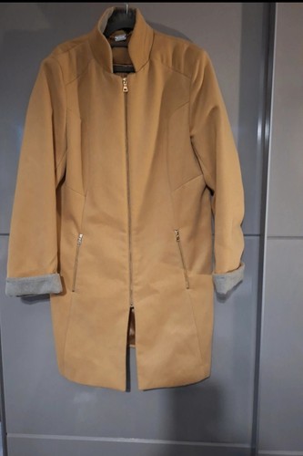 Lovely mustard coat size - coat, 16