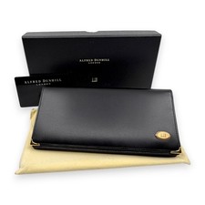 Dunhill Black Leather Long