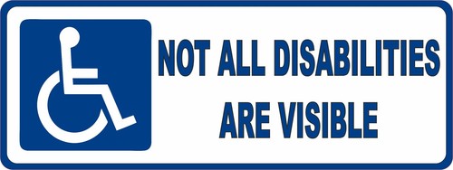 Disabled sign disability - 2,
