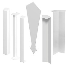 uPVC Plastic Fascia Trims PVC