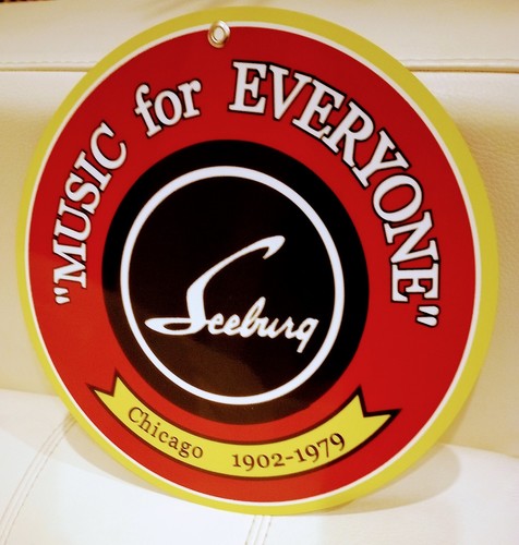 Seeburg jukebox sign - seeburg,