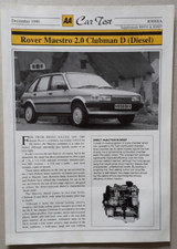 Rover Maestro 2.0 Clubman D