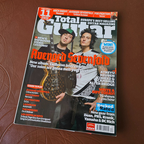 Total guitar magazine december - total,