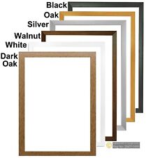 A1 A2 A3 A4 A5 BLACK Picture Frames White Poster Home Photo Frames Oak Silver 