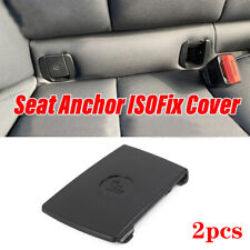 2PCS Cover Flap Rear Child Seat Safety Anchor ISOFix For BMW F20 F30 E87 E90 E91
