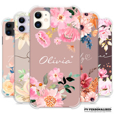 Personalised Phone Floral Case