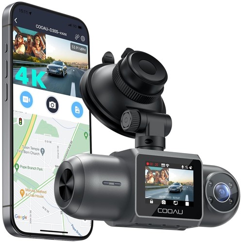 Dual 1080p dash cam with - 2.5k,