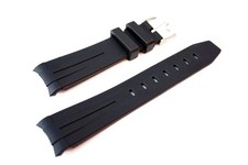 20mm Rubber B Type Strap for Rolex Submariner - Vulcanised Rubber - Tang Buckle