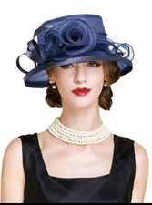 Special Occasion Hat,Wedding,Formal Races,Ascot Mother Bride-Groom,Natural Fibre