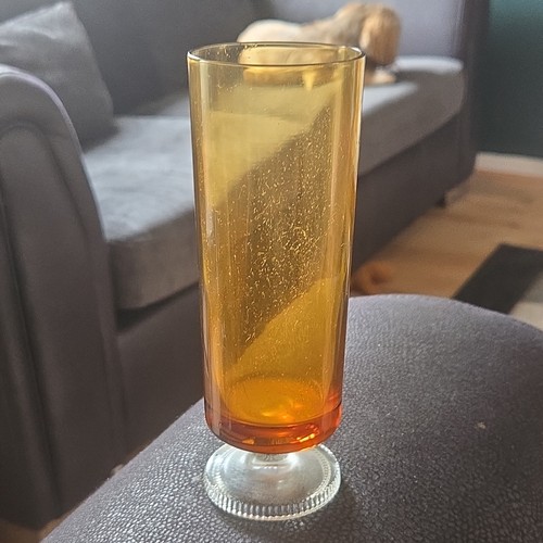 Cut wine glass vintage - glass,