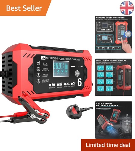 Smart 12v battery charger - 12v,