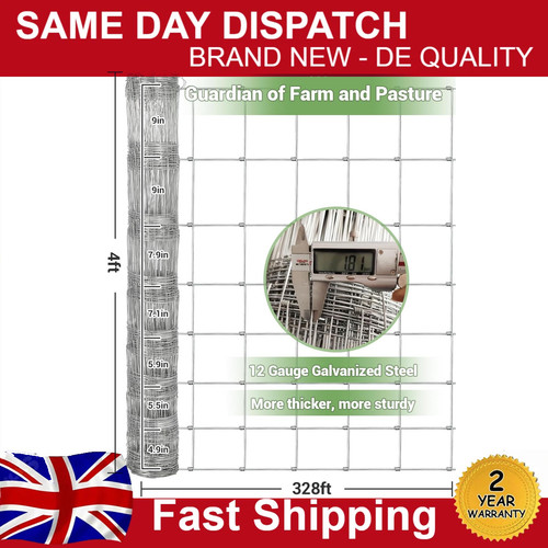 2x100 farm fence - m,